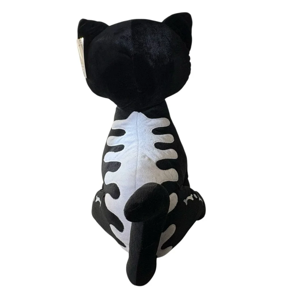Day of The Dead‎ Halloween Black Cat Plush Sugar Skull Animal NWT by Ashland 15